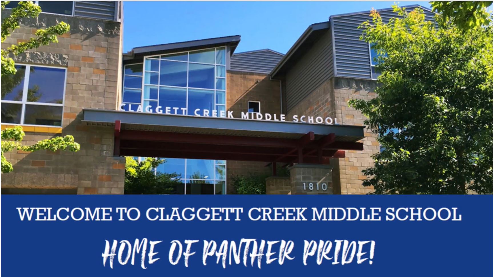 Claggett Creek Middle School AVID Virtual Showcase Spring 2021
